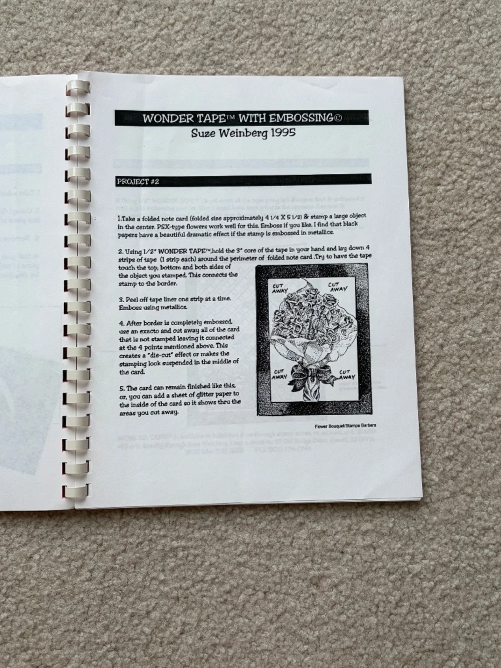 Suze Weinberg Tips Techniques Projects 1995 Art Rubber Stamp Projects Photos